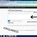 Mengganti password website yang lupa menggunakan md5 hash generator Mengganti password website yang lupa menggunakan md5 hash generator