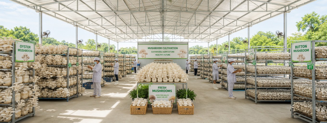 Substrat Cepat Jadi Rebutan, Produsen Jamur Kejar Siklus Panen