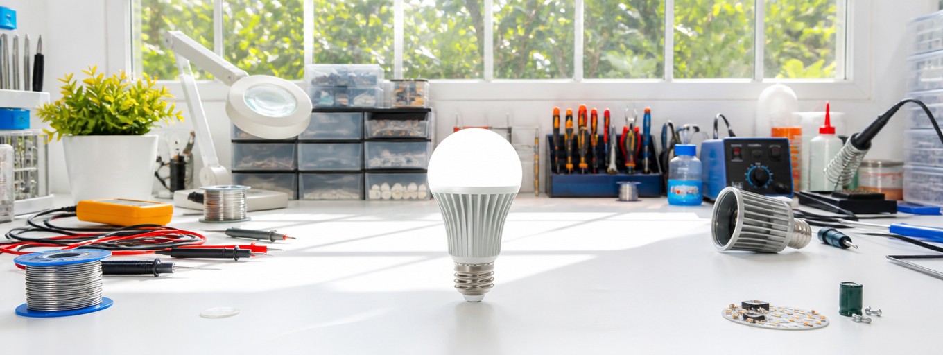 Menghidupkan Lagi Bohlam LED dengan Cara Sederhana