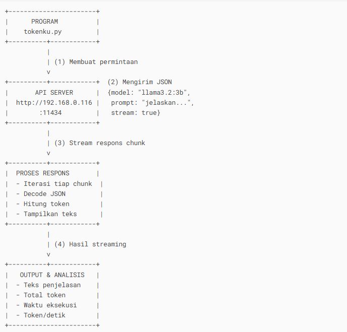 gambar cara kerja tokenezer
