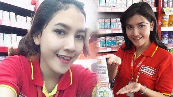 kasir alfamart cantik sosok erlina bila sekarang miliki fakta mengejutkan