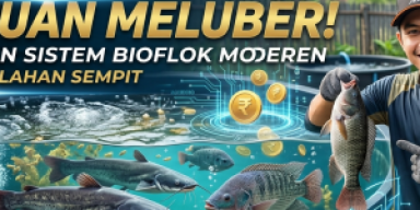 Teknik Budidaya Ikan Sistem Bioflok yang Bikin Tetangga Kepo!