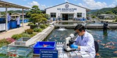 Wabah KHV Lokal Picu Lonjakan Tes PCR Ikan Hias